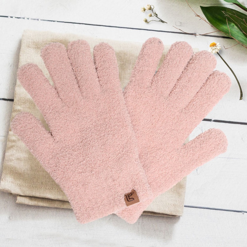 Cozy Pink Gloves